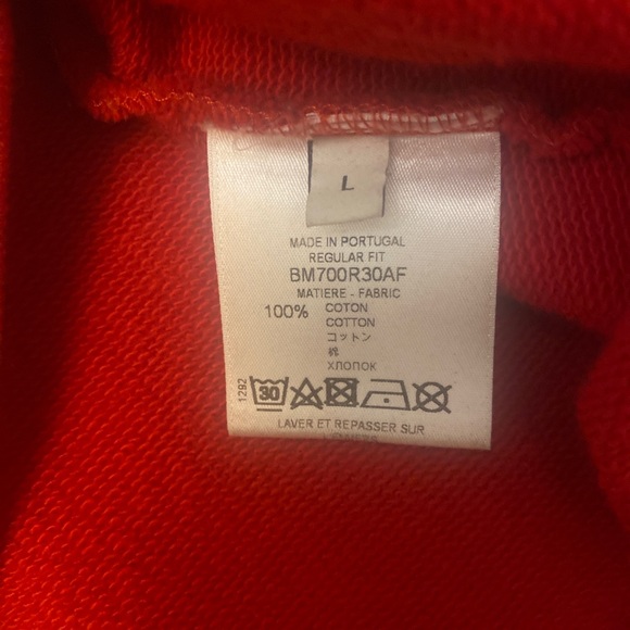 Red Givenchy hoodie